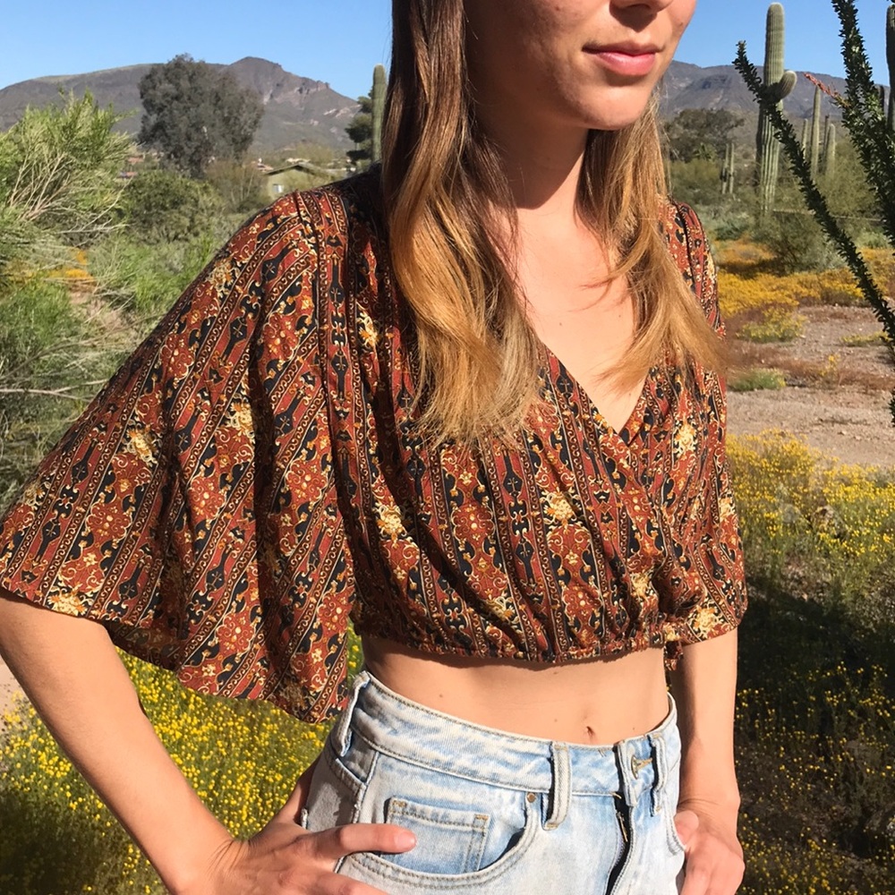Volcom crop top